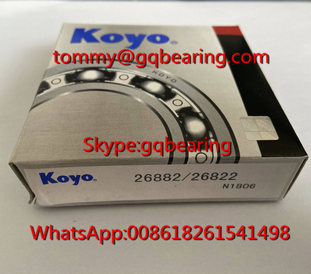 Material de aço Gcr15 Koyo HI-CAP 26882/26822 Tipo de rolos de rolos cônicos de polegadas