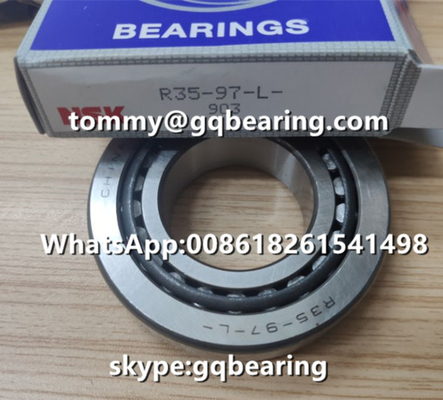 R35-97 Rodízio de rolos cónico ID 35 mm com gaiola de aço Diâmetro exterior 70 mm